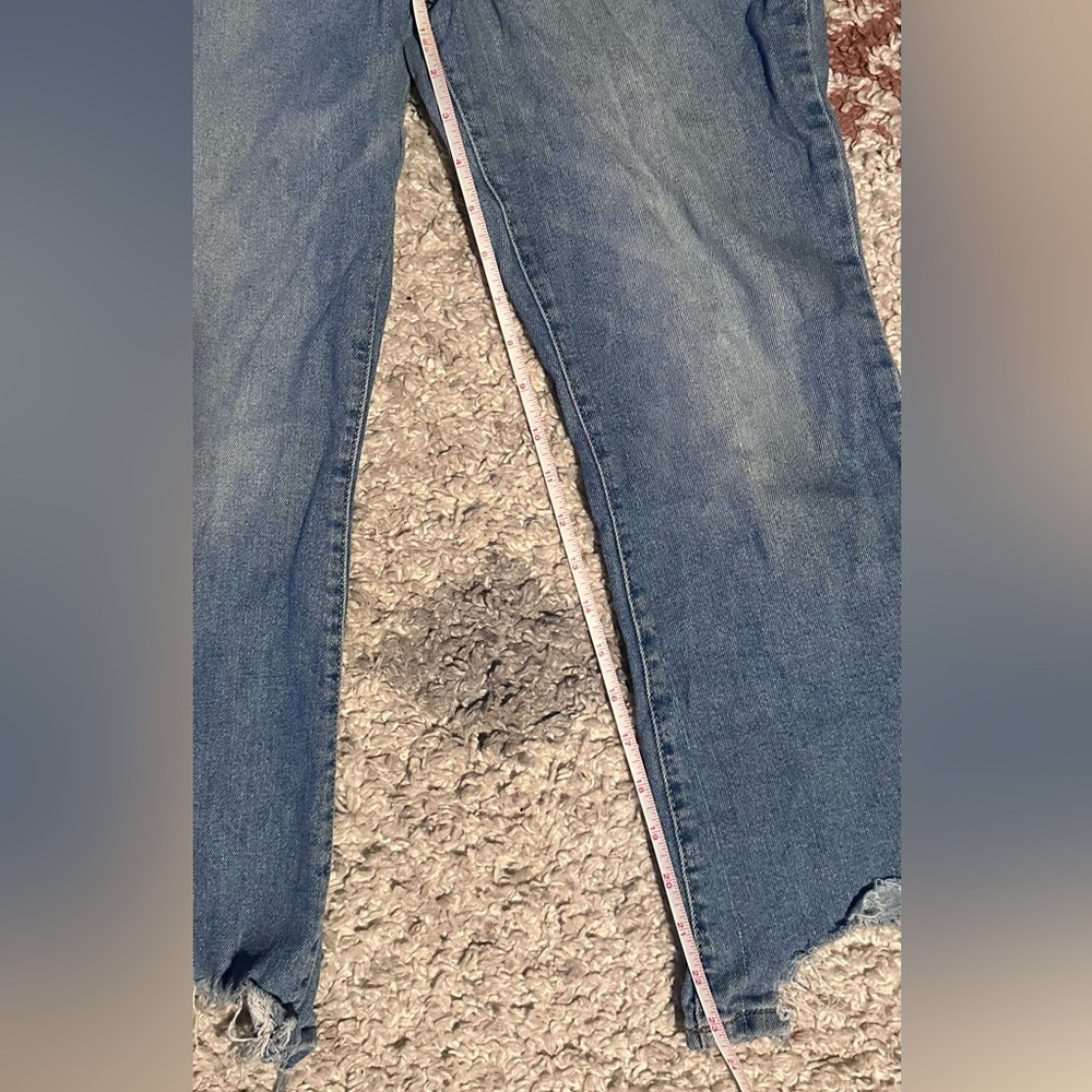 No Boundaries Light Blue Straight Leg Jeans - Picture 5 of 5